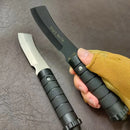 Outdoor knives, straight knives, camping knives, high hardness steel tactical knives, wilderness survival fishing knives