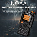 Baofeng AT-K6 Portable Ham Radio Full Band UHF Walkie Talkie with Air Band Scanning Long Range Two-Way Communication