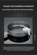 Outdoor Camping Cooker Pot Set Camping Meal Cooking Hot Pot Portable Equipment Kettle Single Pot