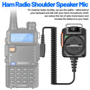 BaoFeng Walkie Talkie BF-780 2 Pin PTT Speaker Mic for Quansheng UV-K5 K6 Baofeng UV-5R BF-888S UV-5RH 21 17 PRO HAM Radio