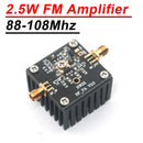 86-108Mhz FM 2.5W POWER Amplifier 2.5watts FM Transmitter RF Power Amplifier For Ham Radio FM Transmits