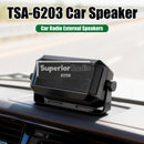 TSA-6203 External Speaker Mini Ham CB Radios Compatible with Yaesu Kenwood ICOM Motorola Car Mobile For HF VHF UHF Transceiver