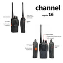 6 PCS Baofeng BF-888S 5 W Walkie Talkie Dual Band Portable Long Range Standby UHF 400-470MHz USB Ham Two Way Radio for Hunting