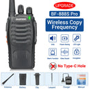 Baofeng BF-88E Walkie Talkie Wireless Copy Frequency Long Range UHF 400-470MHz Portable Ham Two Way Radio for Hunting