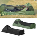 Leichtes Campingzelt, tragbares, leichtes Pop-Up-Zelt mit Handyhalterung, atmungsaktives Netz für Outdoor-Camping, Wandern, Einzelperson