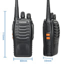 Baofeng BF-88E Walkie Talkie Wireless Copy Frequency Long Range UHF 400-470MHz Portable Ham Two Way Radio for Hunting