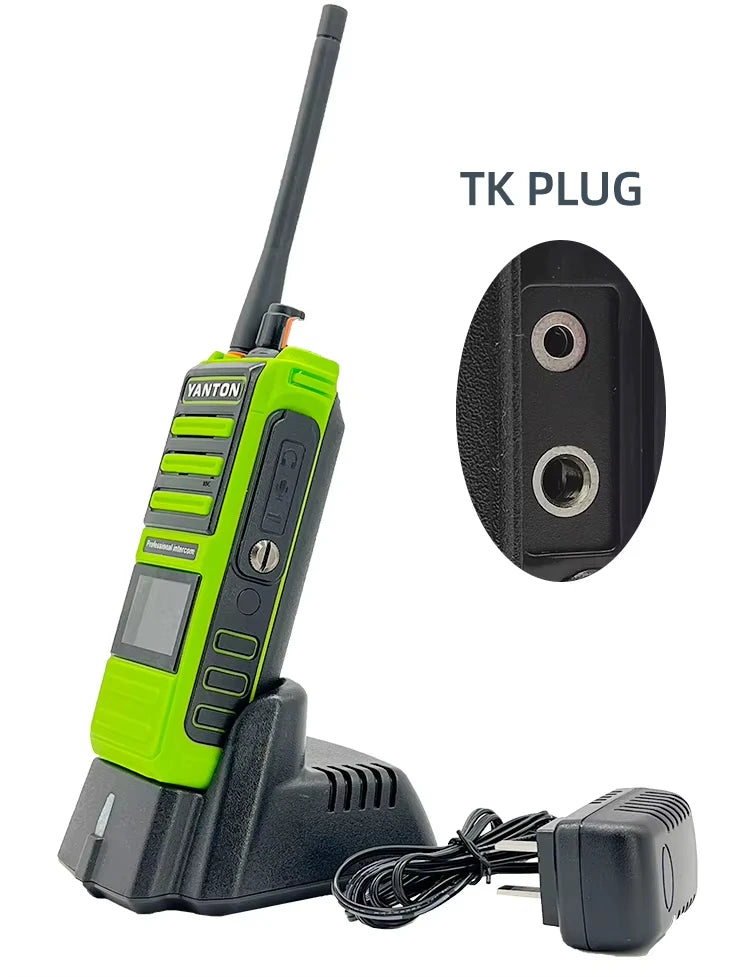 10W Ham Radio Uhf 400-480Mhz Long Range Walkie Talkies Ip67 Waterproof Wireless Set Marine For Camping Baofeng Uv 9R Pro V2