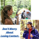 Dual Band VHF UHF 136-520MHz 30.7 inch Foldable CS Tactical SMA Female Ham Radio Antenna for Kenwood Wouxun