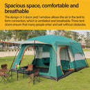 Camping Family Tent 6-8 Persons Ultralight Waterproof Automatic Two Room Double Layers Foldable Kamp Cadir Outdoor Adventures