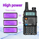 Baofeng 8WUV-5R  Dual Band Ham Amateur Met Vhf Uhf Fm CB 128CH 1800/3800mAh portable Handheld long range Hunting Two  Way Radio
