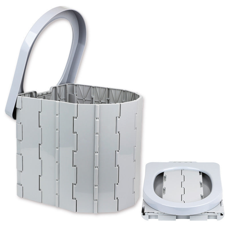 Outdoor Auto Notfall Integrierte Tragbare Klapptoilette