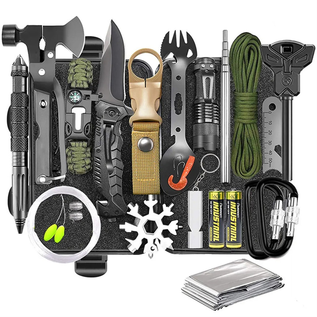 Outdoor Survival Kit Wildnis Überlebenswerkzeug-Set