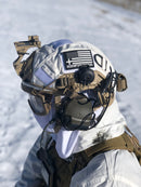 Ballistischer Helm RT2 High Cut Helm: Getestet nach LEVEL IIIA (Inklusive Arc Rails, Polsterung, Riemen)