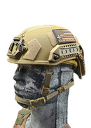Ballistischer Helm RT2 High Cut Helm: Getestet nach LEVEL IIIA (Inklusive Arc Rails, Polsterung, Riemen)