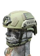 Ballistischer Helm RT2 High Cut Helm: Getestet nach LEVEL IIIA (Inklusive Arc Rails, Polsterung, Riemen)